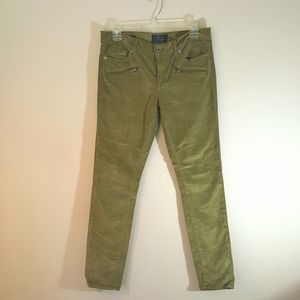Lucky Brand velvet jeans, size 6/28